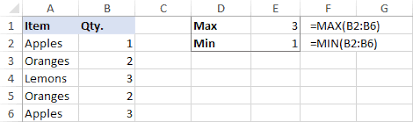 basic excel formulas functions with