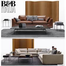 b b italia richard sofa set 02 3d model