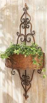 Tuscan Style Wall Planter Plant