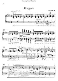 Romance Op 24 No 9 Sheet Music By Jean Sibelius 1865