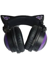 brookstone wired cat ear headphones