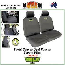 Hulk 4x4 Canvas Seat Covers Fit Toyota