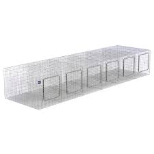 108 x 30 x 18 6x modular wire rabbit cage