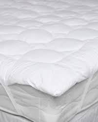 white luxury mattress topper