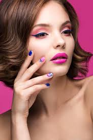 hair nail makeup eyelash images