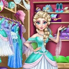 disney frozen princess elsa dress up