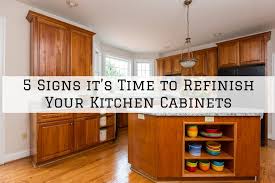 Kitchen cabinet doors get a lot of wear. 5 Signs It S Time To Refinish Your Kitchen Cabinets In West Chester Pa Left Moon Painting