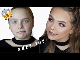 10 yr old makeup transformation you