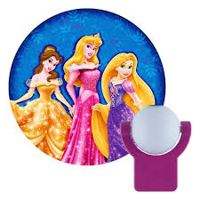 Projectables Disney Princess Light Sensing Led Night Light