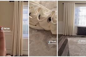how to e curtains evenly using