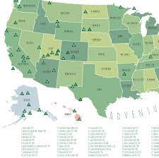 Map usa national parks pict illustrated map of us national parks nate padavick idrawmaps 1000 x. National Parks Map Usa