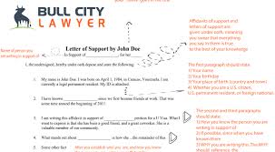 uscis letters of support guide for