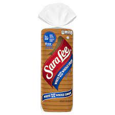 sara lee white whole grain bread