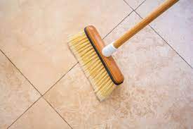 how to clean travertine stone flooring