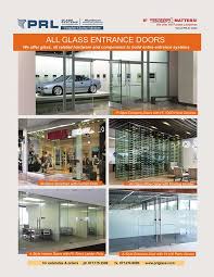 All Glass Entrance Doors Standard
