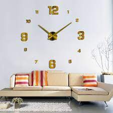 Large Wall Clock Watch 3d Wall Clocks
