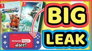 NEW Nintendo Switch Leaks Appear! | February 2023 Nintendo Direct, Zelda  Totk & MORE! - YouTube