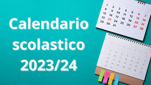 Calendario scolastico a.s. 2023/2024