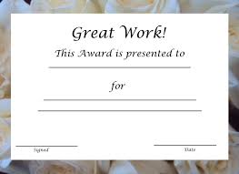 Certificates Astounding Certificate Award Template Free