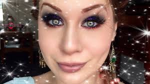 magical glittery genie makeup tutorial