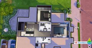 sims base game only modern house