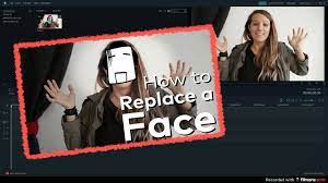 how to face swap with video face
