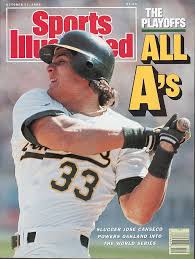Maybe you would like to learn more about one of these? Oakland Athletics Jose Canseco 1988 Al Championship Series Sports Illustrated Cover By Sports Illustrated