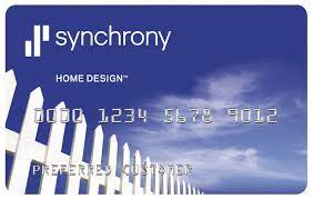 my synchrony home design credit card