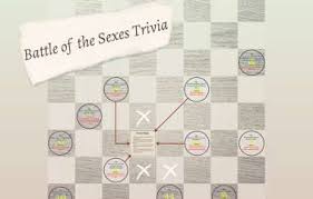 Most importantly, you have everything you need in one place. Battle Of The Sexes Trivia By Jenna Connor
