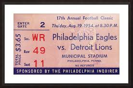 1954 detroit lions vs philadelphia