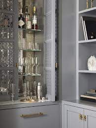 Antique Mirrored Cabinet Doors Design Ideas