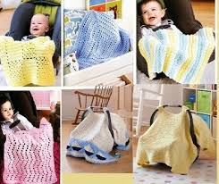 Crochet A Car Seat Blanket Pattern