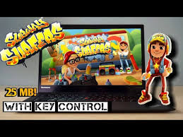 subway surfers game play with keyboard