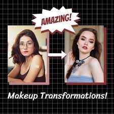 makeup transformation insram post