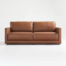 gather deep leather sofa reviews