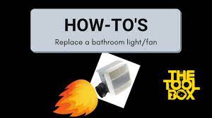 replacing a bathroom fan light hd 1080p
