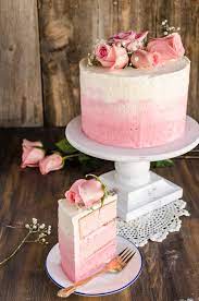 Pink Ombre Cake Ideas gambar png