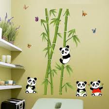K7 Panda Japanese Bamboo Kids Playroom