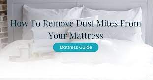 How To Remove Dust Mites From Your Mattress