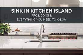 Can you put a sink in an island. Sink In Kitchen Island Pros Cons Everything You Need To Know