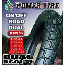 power tire dual d601 rim 17 scrambler