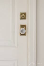 Glass And Brass Door Knobs For Timeless