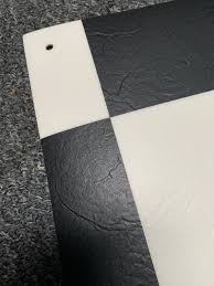 12 black white checd floor