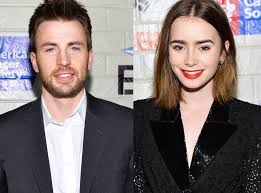 There's also always the chance that evans could forego family members this year, and show up with another friend — or even an ex he's still the two have said nothing but amazing things about each other, and slate told new york. Chris Evans Dating Lily Collins Read Details About Their Dinner E Online Au