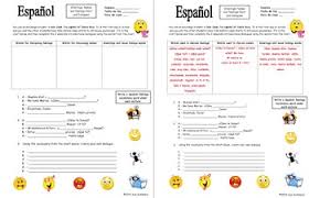 Spanish Greetings Names And Feelings Chart And Dialogues