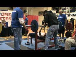Depending on the weight class, bench press will range from 67kg to 119kg for men and 38kg to 61kg for women. 12 Year Old Ryan Greer Breaks Aau Bench Press Record With 145 5 Lb Lift Youtube