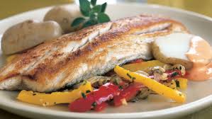 oven roasted chesapeake rockfish with