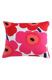 Marimekko Unikko Pink Fl Comforter Set