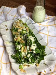 mexican caesar salad with cilantro