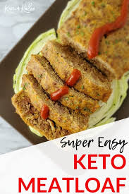 easy keto meatloaf recipe without bread